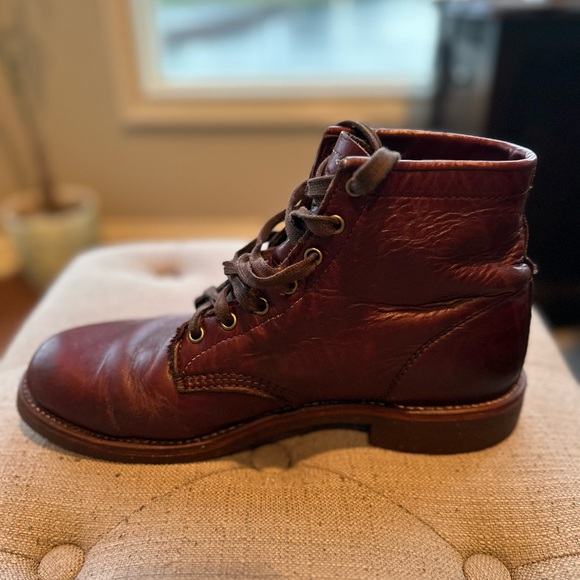 Chippewa Heritage Service Boots Oxblood - Picture 8 of 11